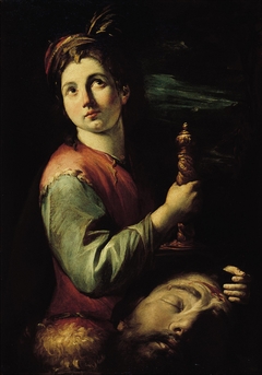 David with the Head of Goliath by Gioacchino Assereto