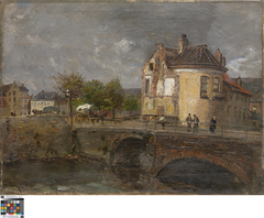 De Dampoort in Brugge by Antoon Joostens
