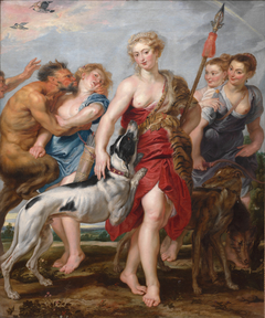 Diana and Her Nymphs Departing for the Hunt by Peter Paul Rubens