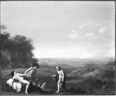 Diana entdeckt den Fehltritt der Callisto by Cornelius van Poelenburgh