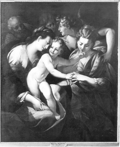 Die Vermählung der hl. Katharina by Giulio Cesare Procaccini