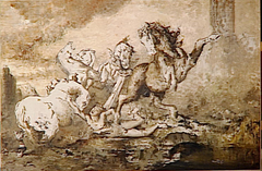 Diomedes Devoured by His Own Horses by Gustave Moreau