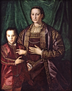 Eleonora di Toledo with her son Francesco by Agnolo Bronzino