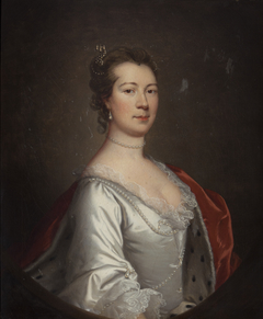 Elisabeth Anne Spencer (died 1771). Wife of Richard van Nassau-Zuylensteyn-Savage by Thomas Bardwell