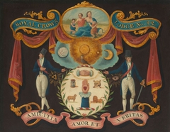 Emblems for Royal Crown Lodge No. 22 by Artist unknown
