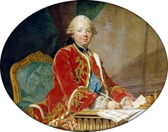Étienne-François, Duke of Choiseul-Stainville (1719-1785) by Louis-Michel van Loo