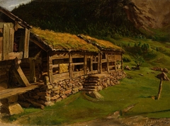 Farmhouse in Setesdal by August Schneider