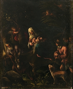 Flight into Egypt by Francesco Bassano the Younger