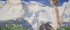 Flora of the Alps by Edward Reginald Frampton