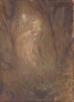 Forest Ghost by László Mednyánszky
