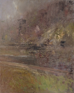 Fragment of a Landscape by László Mednyánszky