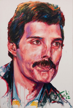 Freddie Mercury by Tachi