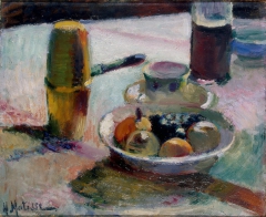 Fruit and Coffeepot