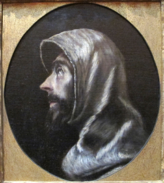 Head of Saint  Francis by El Greco