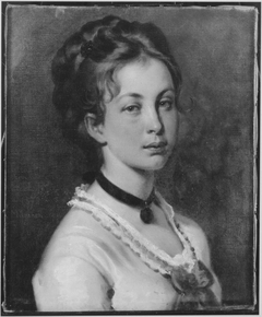 Helene Thiersch, die Tochter des Künstlers by Ludwig Thiersch