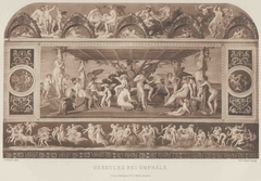 Herkules und Omphale by Bonaventura Genelli