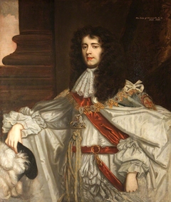 James Scott, 1st Duke of Monmouth and Buccleuch, KG (1649-1685), in Garter Robes by Anonymous