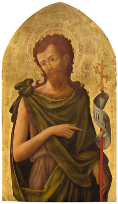 Johannes der Täufer by Antonio Vivarini