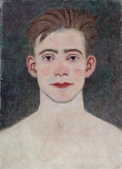 John Feeney; verso: Portrait of a Seated Young Man by Denman Ross