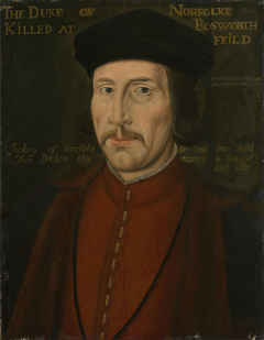 John Howard, First Duke of Norfolk (1421-85) by British School