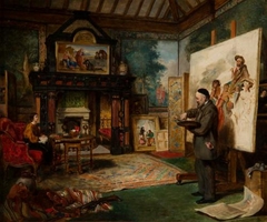 John Phillip in his Studio by John Ballantyne