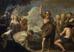 Jonah Preaching to the People of Ninevah