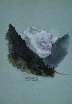 Jungfrau (from "Splendid Mountain Watercolours" Sketchbook) by John Singer Sargent