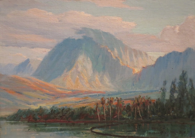 "Kaneohe Bay Fish Ponds" D. Howard Hitchcock - Artwork on ...