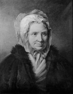 Katarina Maria Högberg (1745-1820) married to the caretaker of the number lottery Anders Sandberg by Johan Gustaf Sandberg