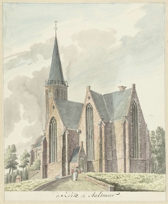 Kerk te Aalsmeer by Hendrik Tavenier