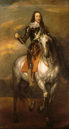 King Charles I (1600-1649) on Horseback by Anthony van Dyck