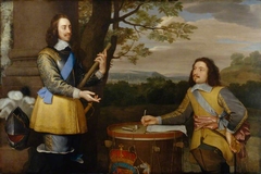 King Charles I; Sir Edward Walker by anonymous painter