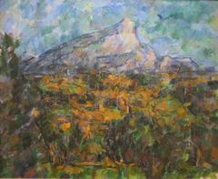 La Montagne Sainte-Victoire vue des Lauves by Paul Cézanne