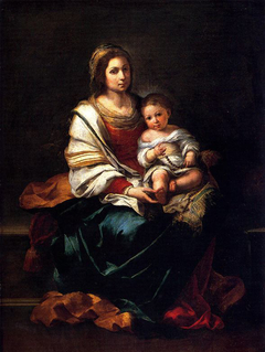 La Virgen del Rosario by Bartolomé Esteban Murillo