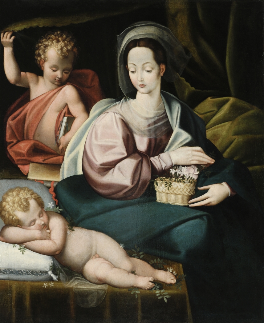 La Virgen, el Niño y San Juan Niño