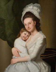 Lady and Child by George Romney