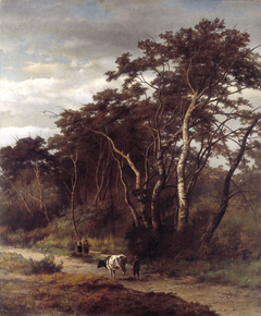 Landscape in Kennemerland by Louwrens Hanedoes