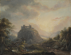 Landscape with a Castle by Paul Sandby