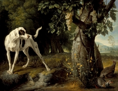 Landscape with a Dog and Partridges