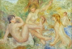 Les Grandes Baigneuses by Auguste Renoir
