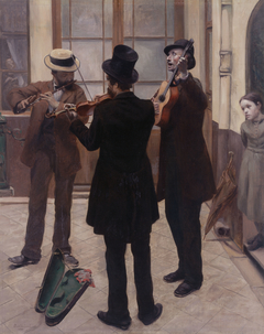 Les musiciens by Albert Bartholomé