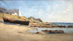 Les Sablettes by Eugène-Baptiste Emile Dauphin