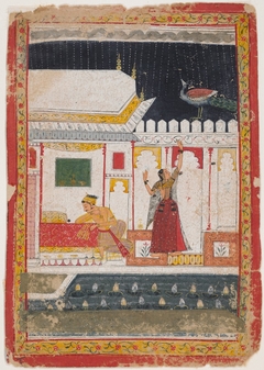 Madhumadhavi Ragini, Illustration from a Ragamala (Garland of Melodies) Series by Anonymous