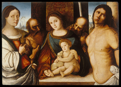 Madonna and Child with Saints by Francesco da Cotignola