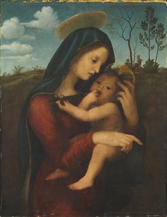Madonna mit dem Kind by Giuliano Bugiardini