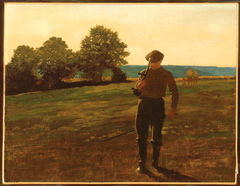 Man With A Scythe by Winslow Homer