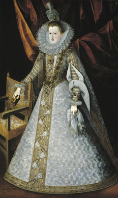 Margaret of Austria by Juan Pantoja de la Cruz