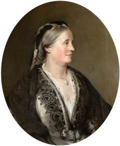 Margaret Ramshaw, Lady Armstrong (1807-1893) by John Callcott Horsley