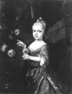 Maria Anna of Austria as child by Ádám Mányoki