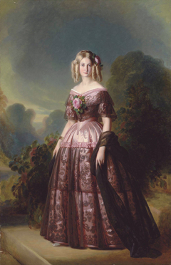 Maria Carolina of Bourbon-Two Sicilies by Unknown Artist